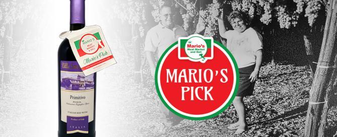 Mario's Pick - Villa San Giovanni - Primitivo