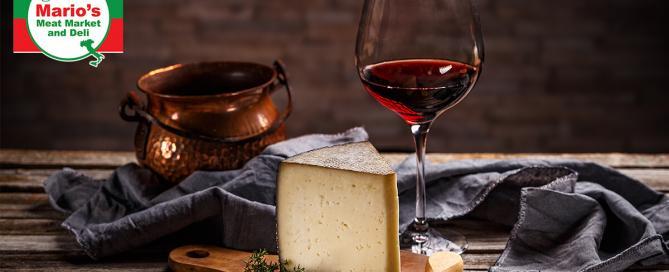 Marios Wine & Cheese Tasting Event