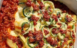 Zucchini Lasagna Rolls