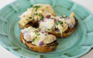 Creamy artichoke bruschetta recipe | Marios Meat Market