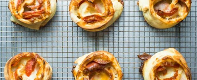 image of Swiss Cheese and Ham PinWheels recipe | Marios Meat Market and Deli