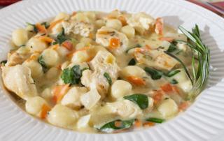 creamy chicken gnocchi soup recipe | Marios Meat Market