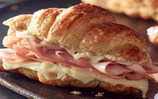 image of croissant sandwiches with Baby Swiss Cheese | Boar's Head | Mario's Meat Market and Deli