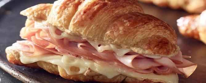 image of croissant sandwiches with Baby Swiss Cheese | Boar's Head | Mario's Meat Market and Deli