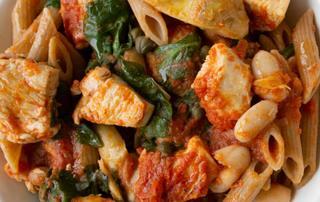 chicken florentine pasta recipe Marios Meat Market and Deli