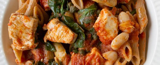 chicken florentine pasta recipe Marios Meat Market and Deli