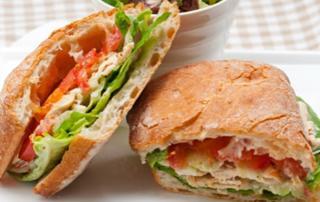 image of spicy Italian panini recipe Marios Meat Market and Deli