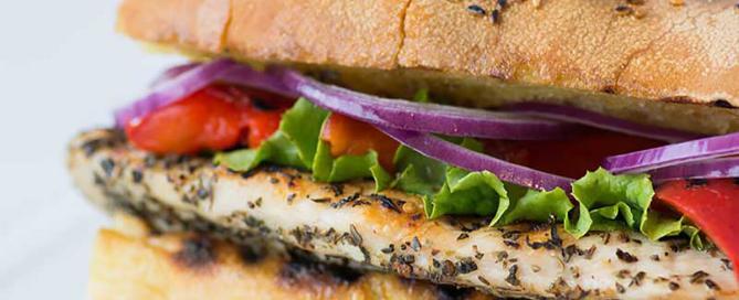 Grilled Italian Chicken Sandwich