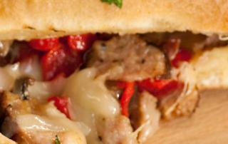 Mushroom Sausage and Pepper Stromboli Recipe