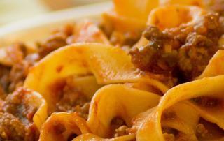 Pappardelle With Red Wine Ragu Image