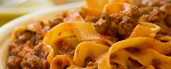 Pappardelle With Red Wine Ragu Image