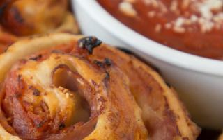 Pepperoni Pizza Rolls Recipe Image