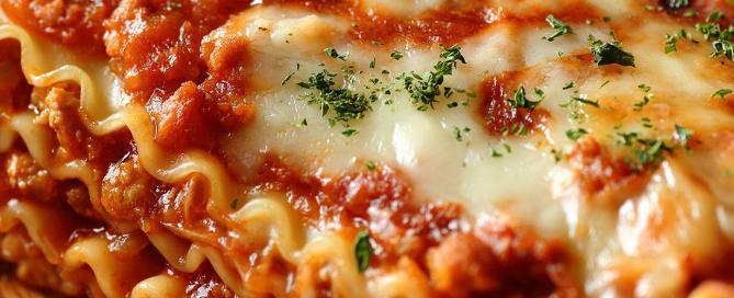 Traditional Lasagna Recipe Image